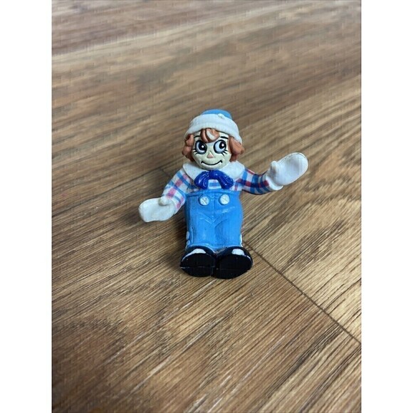 Raggedy Andy PVC Mini 2" Figures Mac Millian Toy Ann VTG 1988 - Picture 1 of 8